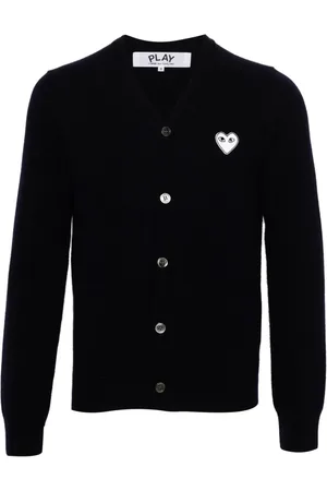 Comme des Garçons Cardigan med hjertemærke