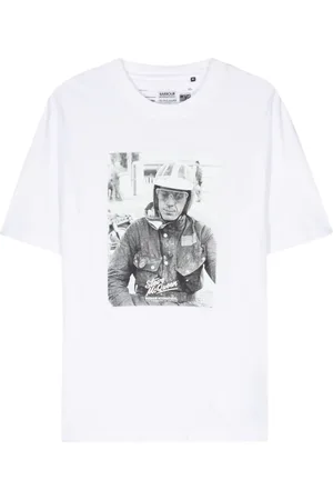Barbour B.Intl Keystone T-shirt med grafisk tryk
