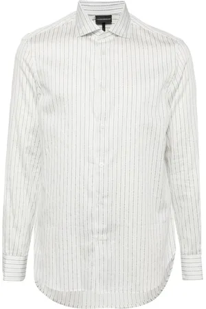 Emporio Armani Skjorte med lodrette striber