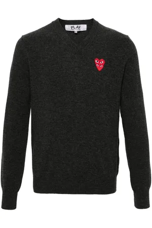Comme des Garçons Trøje med hjertemærke