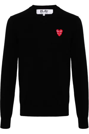 Comme des Garçons Trøje med hjertemærke