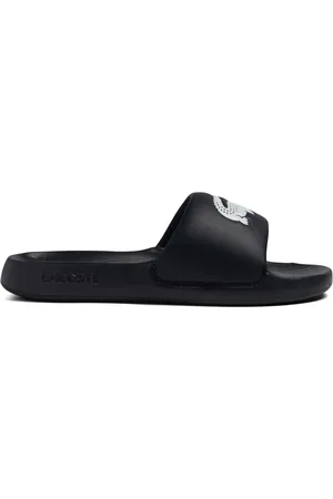 Lacoste Croco 1.0 logopræget sandaler