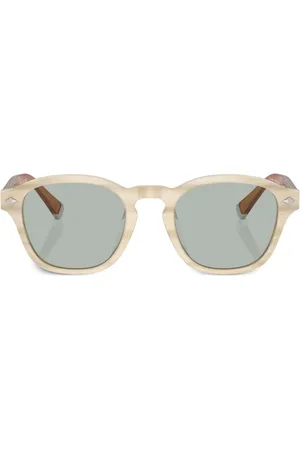 Brunello Cucinelli BC4006S solbriller med rundt stel