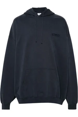Vetements Hættetrøje med broderet logo