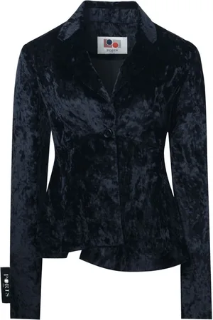 PORTS 1961 Ice Floral blazer med velour-effekt