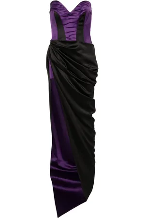 MITILIANE COUTURE Lang asymmetrisk kjole