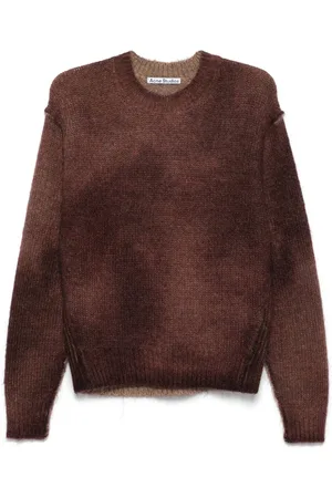 Acne Studios Sweater med sprayfarve