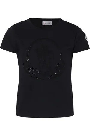 Moncler T-shirt med logoudsmykning