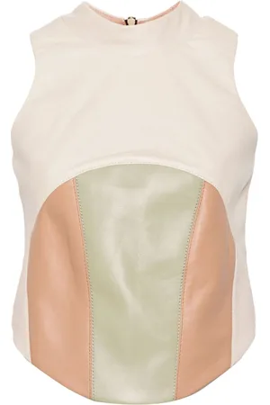 MITILIANE COUTURE Top med tre farver