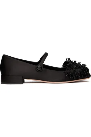 VALENTINO GARAVANI 20 mm Bowjane Mary-Jane ballerinaer