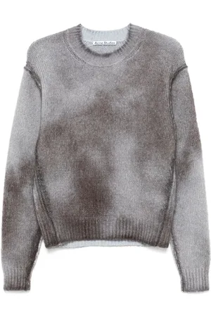 Acne Studios Sweater med sprayfarve