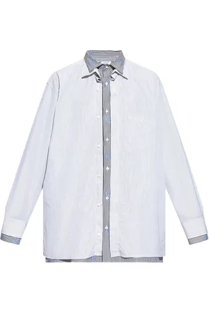Vetements Stribet skjorte
