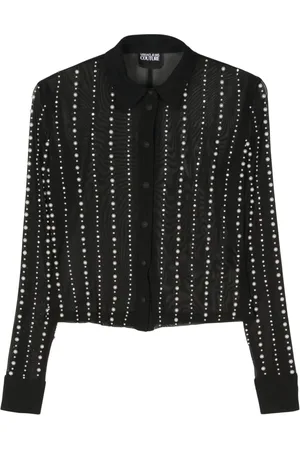 VERSACE Skjorte med imiterede perler