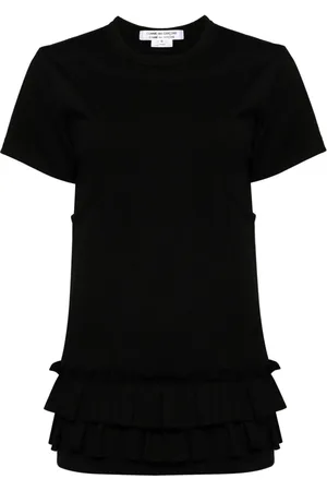 Comme des Garçons Jersey-T-shirt med flæser