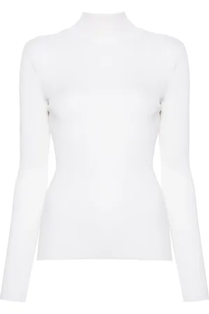Maje Sweater i uld og silke med rullekrave