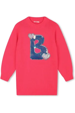 Billieblush Kjole i strik med pailletter