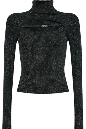 VERSACE Sweater med lurex-detalje