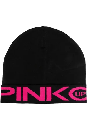 Pinko Hue med logo i jacquard
