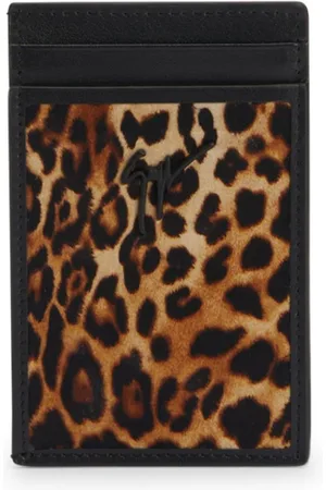 Giuseppe Zanotti Albert kortholder med leopardtryk