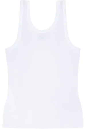 Vetements Tanktop med jacquard-logo