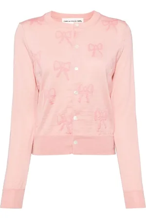 Comme des Garçons Cardigan med sløjfe
