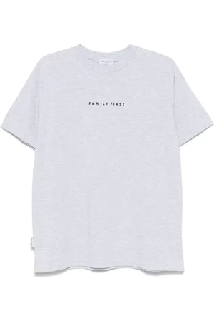 Family First T-shirt med logotryk