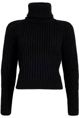 Patou Ribbet sweater med rullekrave