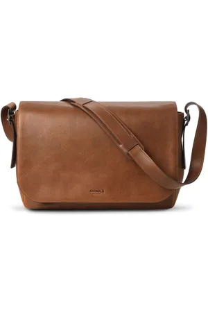 SHINOLA Runwell messenger-taske i læder