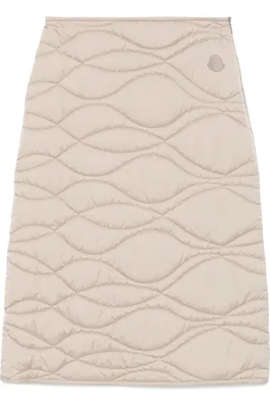 Moncler Quiltet mellemlang nederdel