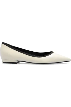 Tory Burch Ballerinaer i tweed med dobbelt T-plade