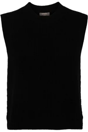 N.PEAL Ribstrikket tanktop