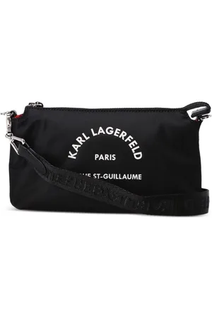 Karl Lagerfeld Crossbody-taske med gummilogo