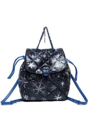 CHANEL Rygsæk med Snow-print fra 2019