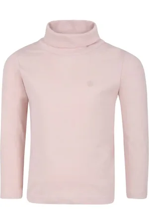 Petit Bateau T-shirt i bomuld med rullekrave