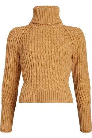 Patou Ribbet sweater med rullekrave
