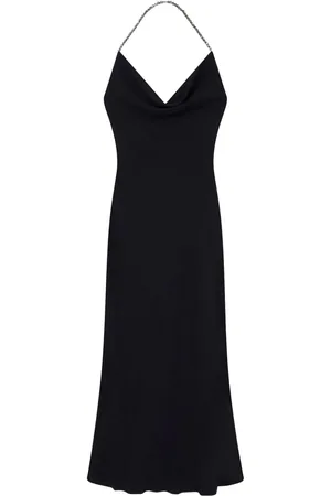 Stella McCartney Kjole med krystaludsmykning og halterneck