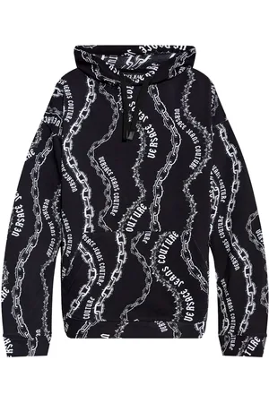 VERSACE Sweatshirt med logo