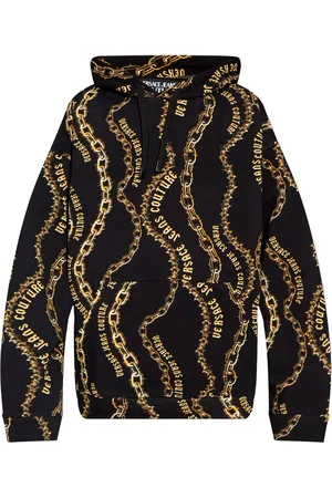 VERSACE Sweatshirt med logo