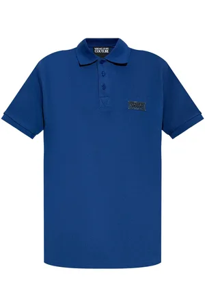 VERSACE Polo med logoplade