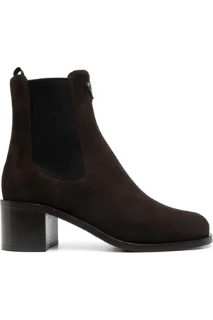 Prada 55 mm støvler i ruskind