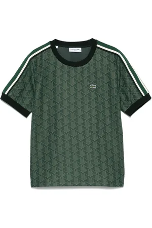 Lacoste T-shirt med monogram-jacquard