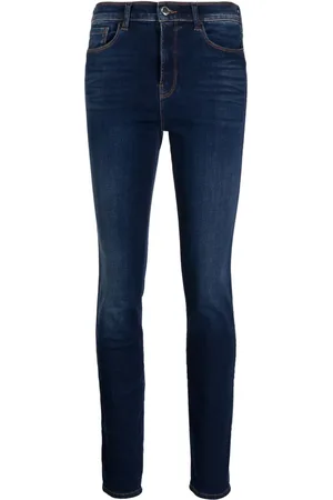 Emporio Armani Skinny-jeans med broderet logo