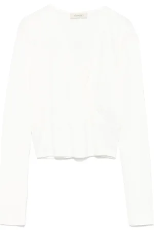 Twin-Set T-shirt med logoplade