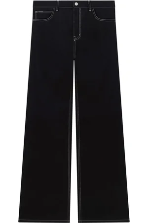 Courrèges Jeans med brede ben og mellemhøj talje