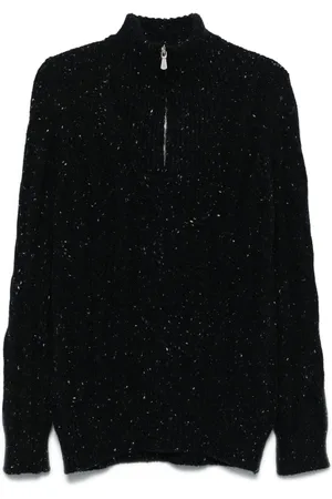 ELEVENTY Ribstrikket sweater
