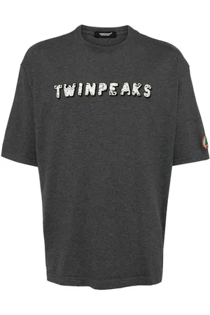 UNDERCOVER T-shirt med slogantryk