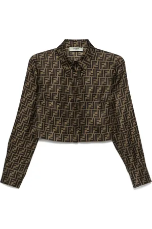 Fendi Skjorte med FF-tryk