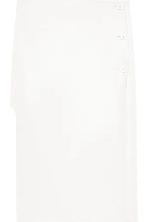 Courrèges Mellemlang oblique heritage nederdel