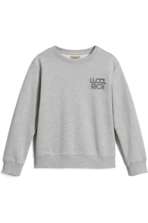 Woolrich Ensfarvet sweatshirt