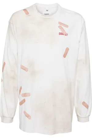 DOUBLET T-shirt med bandage-broderi